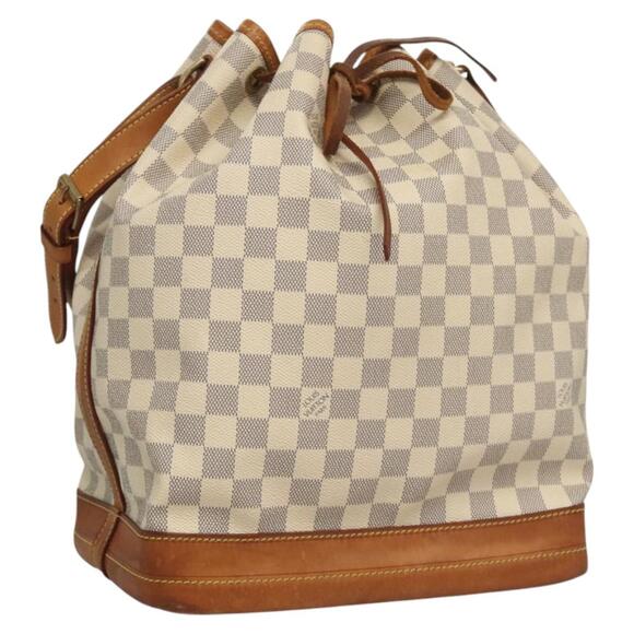 LOUIS VUITTON Damier Azur Noe Shoulder Bag N42222 - Picture 1 of 16